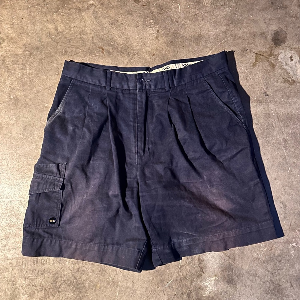 Men's Navy Cargo Shorts